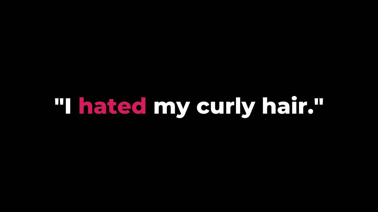 The Curly Hair Struggle