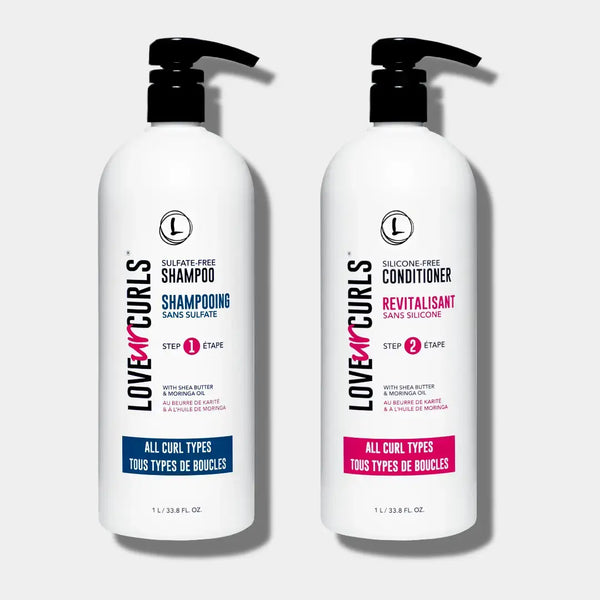 Lus Curls Shampoo and high quality conditioner